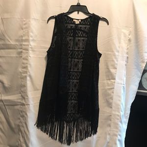 🦠 Fringe cardigan